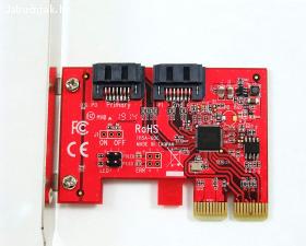 Ableconn 2-Port SATA III 6G PCIe kartica