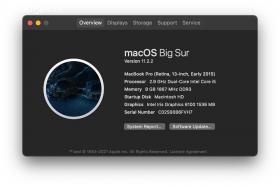MacBook Pro Retina, 13inch, Early 2015