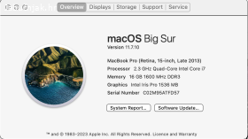 MacBook Pro 15 Late 2013