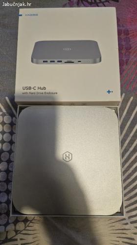 Mac mini m2 8/256 GB +Hagibis extenzija+monitor