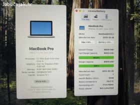 Macbook Pro Retina 13-inch, 2015, 8gb, 500gb - NOVA BATERIJA